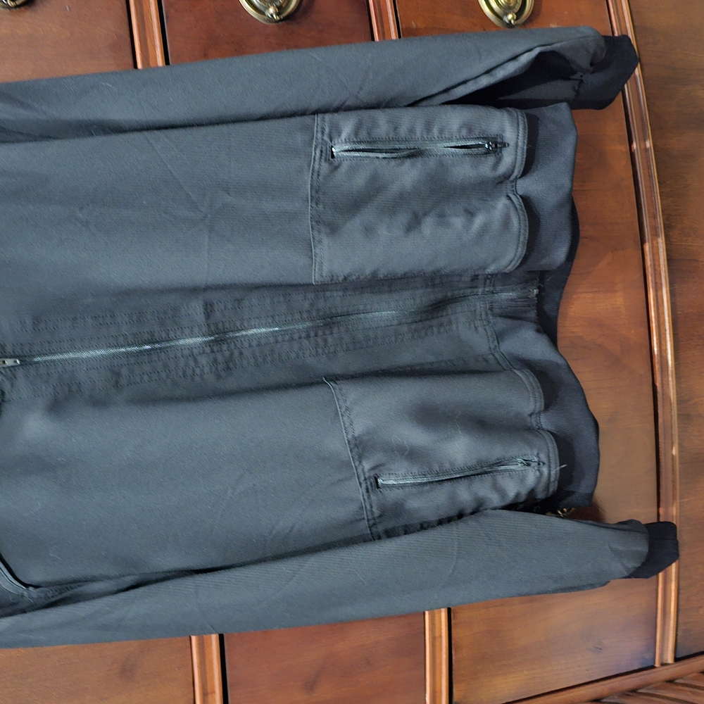 Cherokee Black Bomber Jacket Lightweight Casual